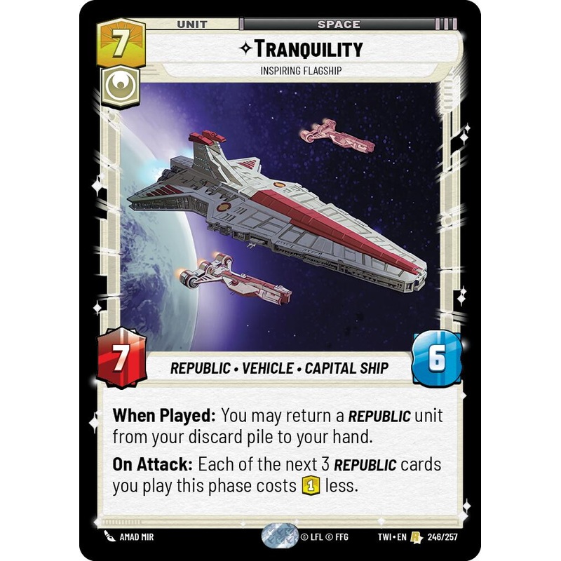 Tranquility – Inspiring Flagship (246/257) [Twilight of the Republic]