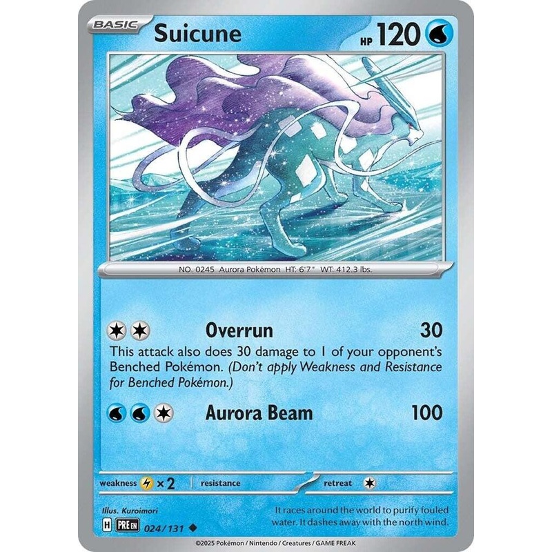 Suicune (024/131) [Scarlet & Violet: Prismatic Evolutions]