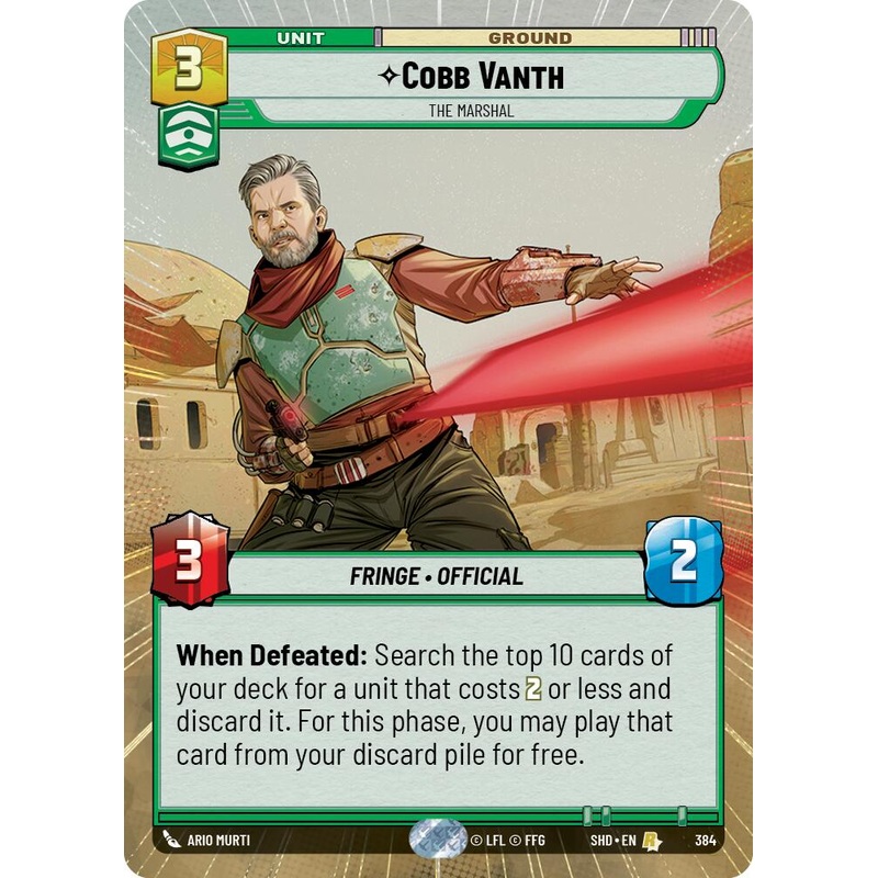 Cobb Vanth – The Marshal (Hyperspace) (384) [Shadows of the Galaxy]