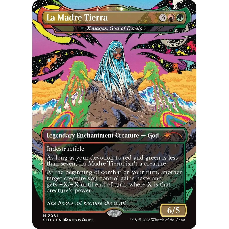 La Madre Tierra – Xenagos, God of Revels [Secret Lair Drop Series]